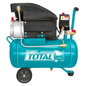 Compresor De Aire 24L, Marca Total.