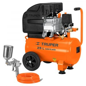 Kit Compresor de aire 25 L, Marca Truper.