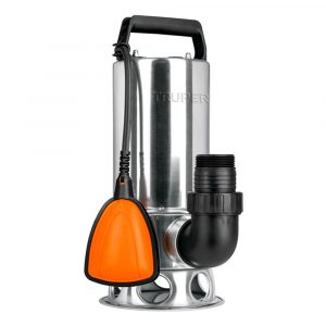 Bomba Sumergible Metálica Para Agua Sucia 1-1/2 Hp, marca Truper.