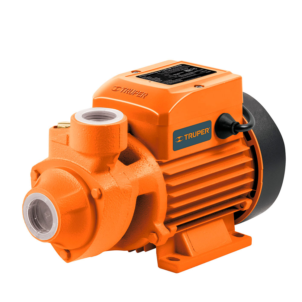 Bomba Eléctrica Periférica Para Agua 1/2 H,P Marca Truper.