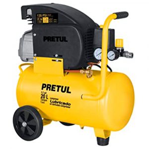 Compresor de aire Pretul, 20 L, 2-1/2 HP.