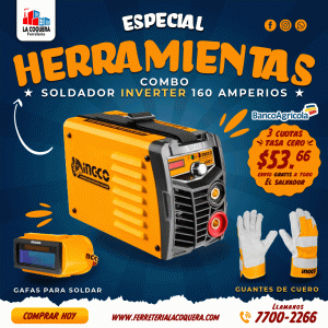 Combo Soldador Inverter 160A