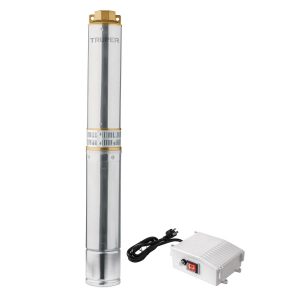 Bomba sumergible tipo bala para agua limpia 1 HP