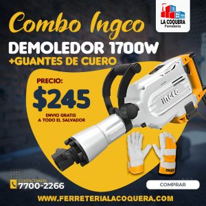 Combo Demoledor + Guantes